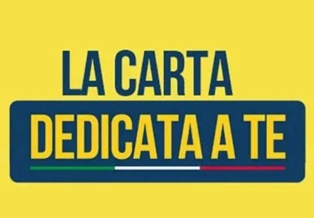 Carta solidale - Dedicata a te 2025 -